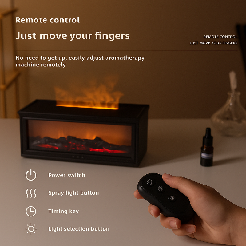 CozyFlame™ 3D Fireplace Aroma Diffuser